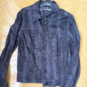 Jones New York Black Textured Jacket